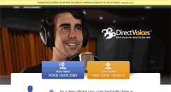 Desktop Screenshot of directvoices.com