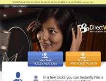 Tablet Screenshot of directvoices.com